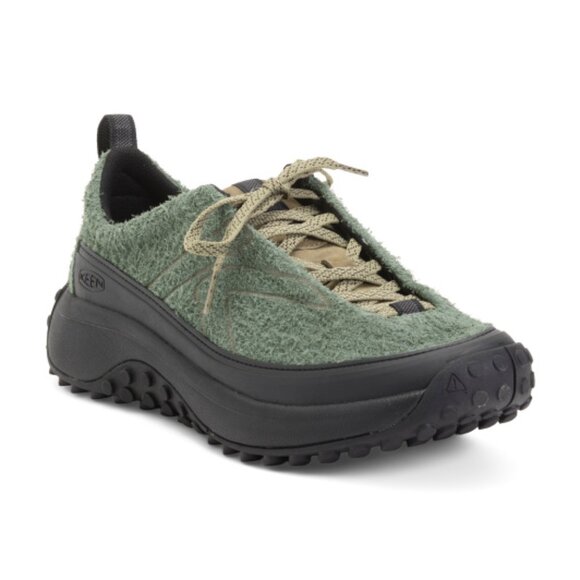NEW KEEN Men's Suede Ks Mino Shoes IN Bronze Green  FOR MEN 1125 5M3 - Picture 3 of 8